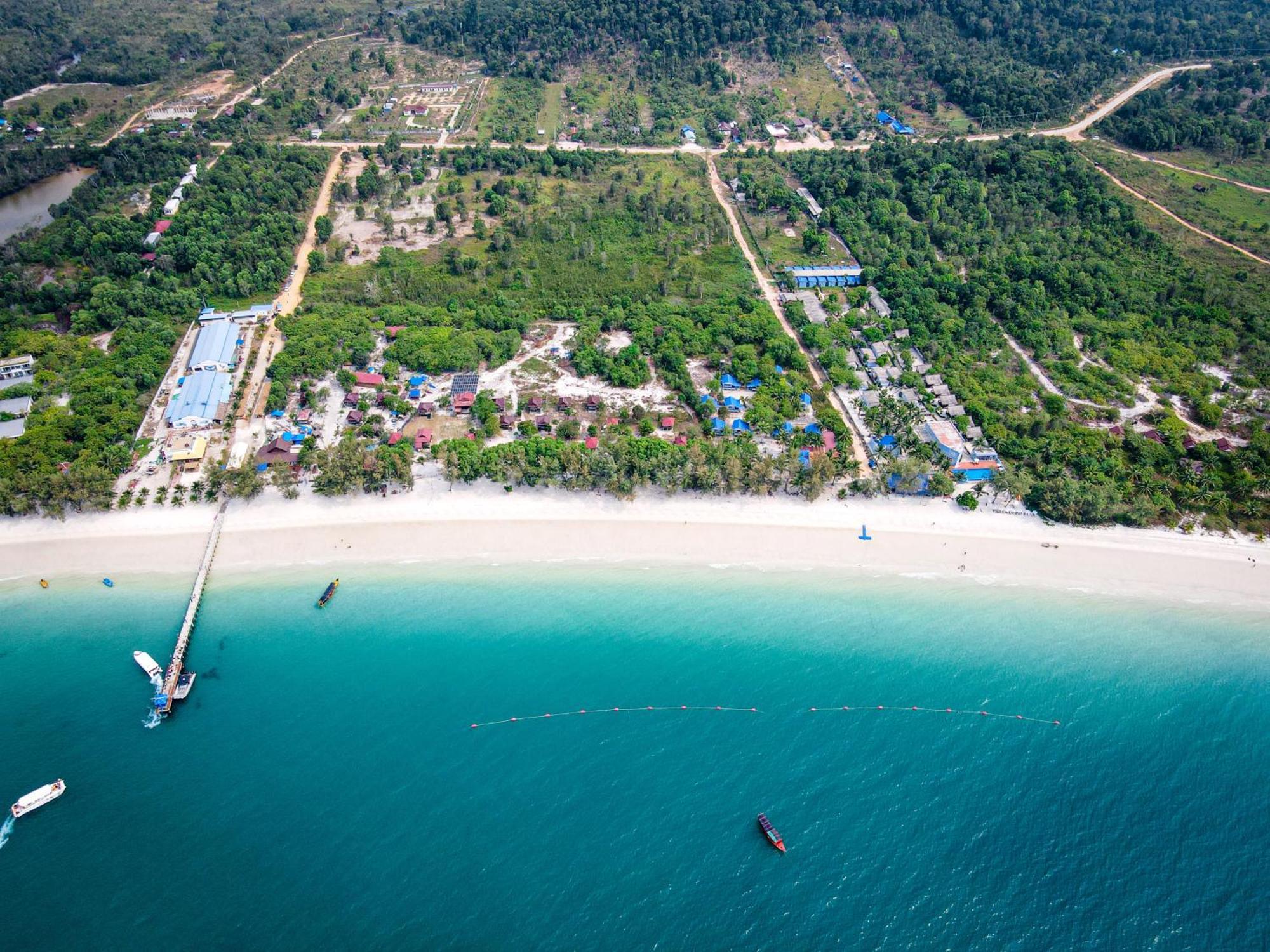 Koh Rong Beach Hostel And Bungalows Kaoh Touch Екстериор снимка