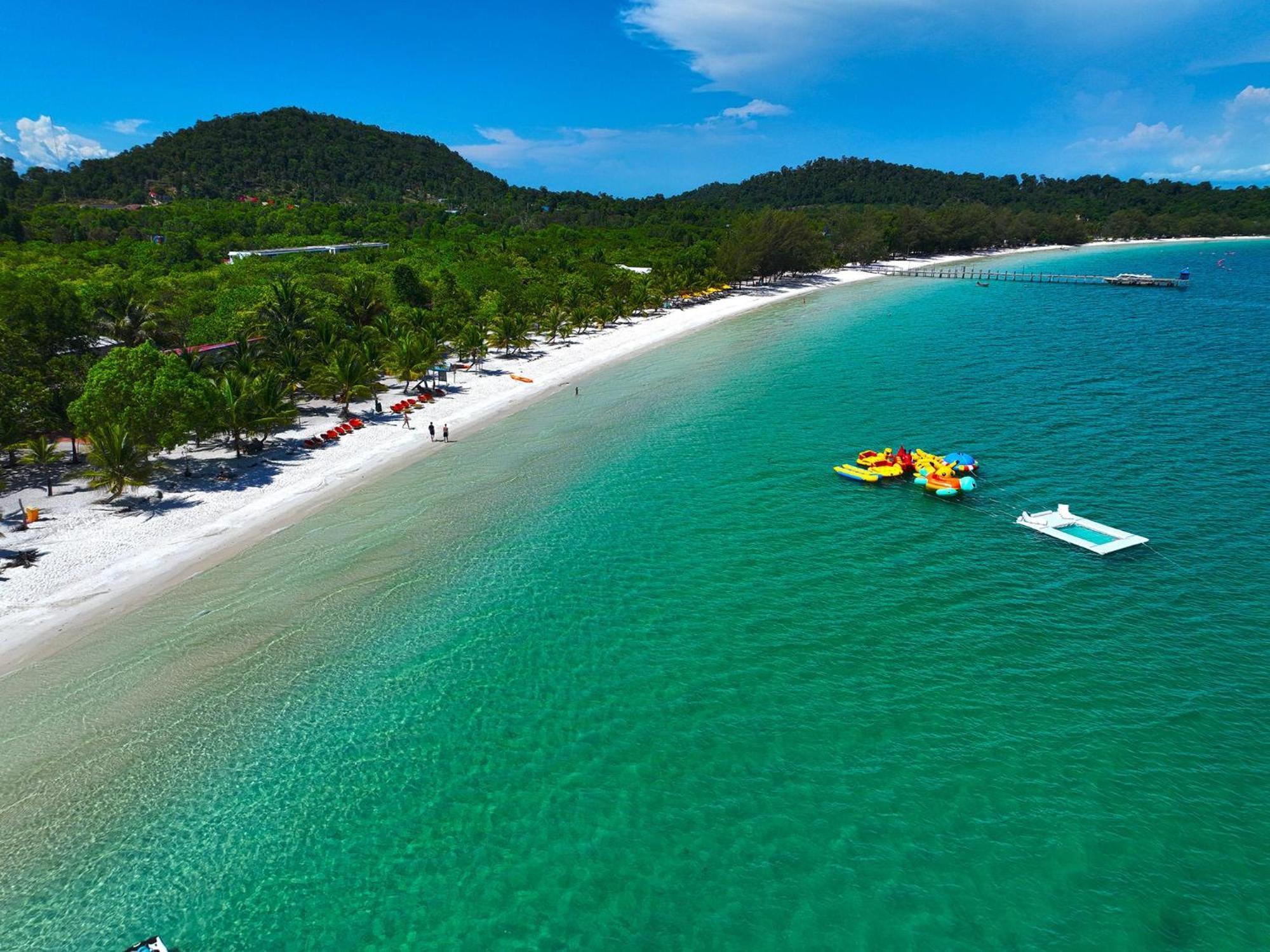 Koh Rong Beach Hostel And Bungalows Kaoh Touch Екстериор снимка