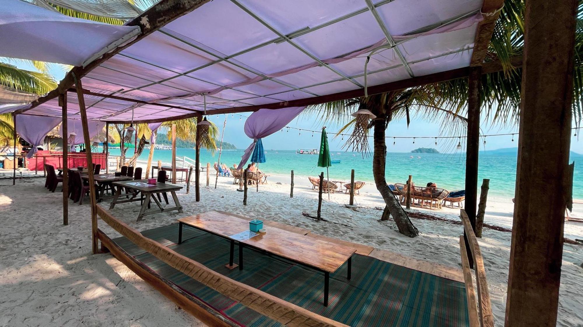 Koh Rong Beach Hostel And Bungalows Kaoh Touch Екстериор снимка