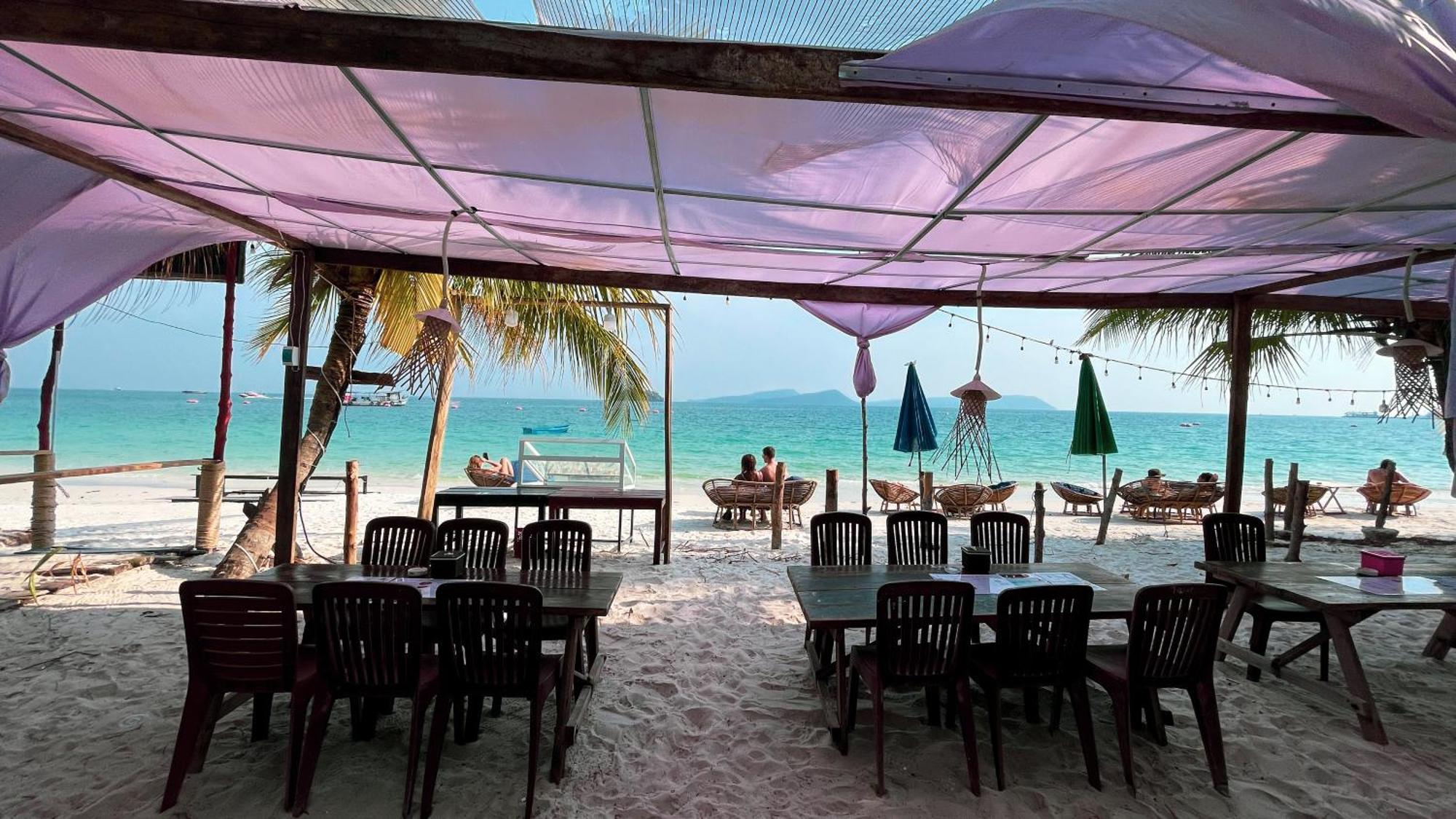 Koh Rong Beach Hostel And Bungalows Kaoh Touch Екстериор снимка