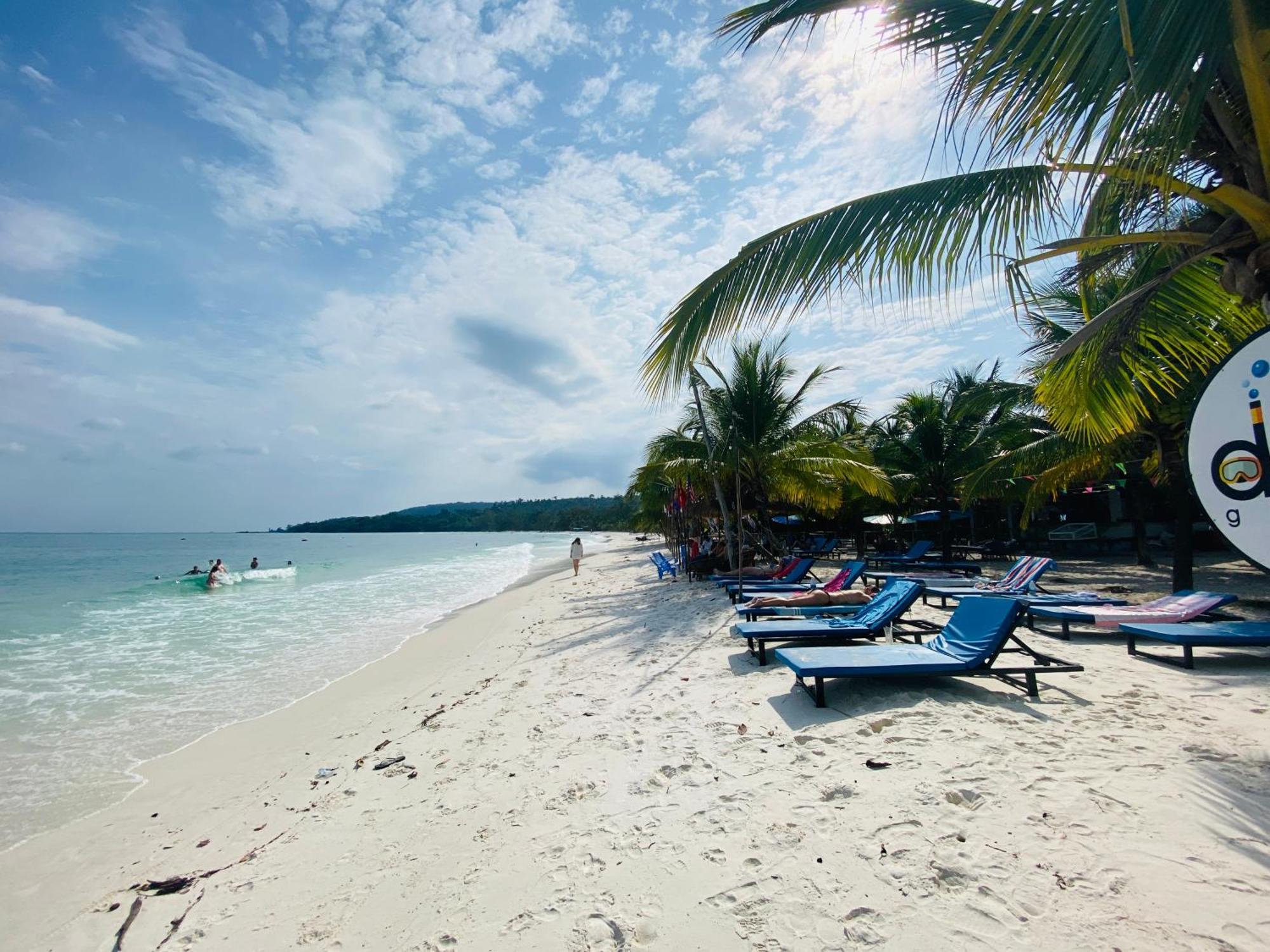 Koh Rong Beach Hostel And Bungalows Kaoh Touch Екстериор снимка