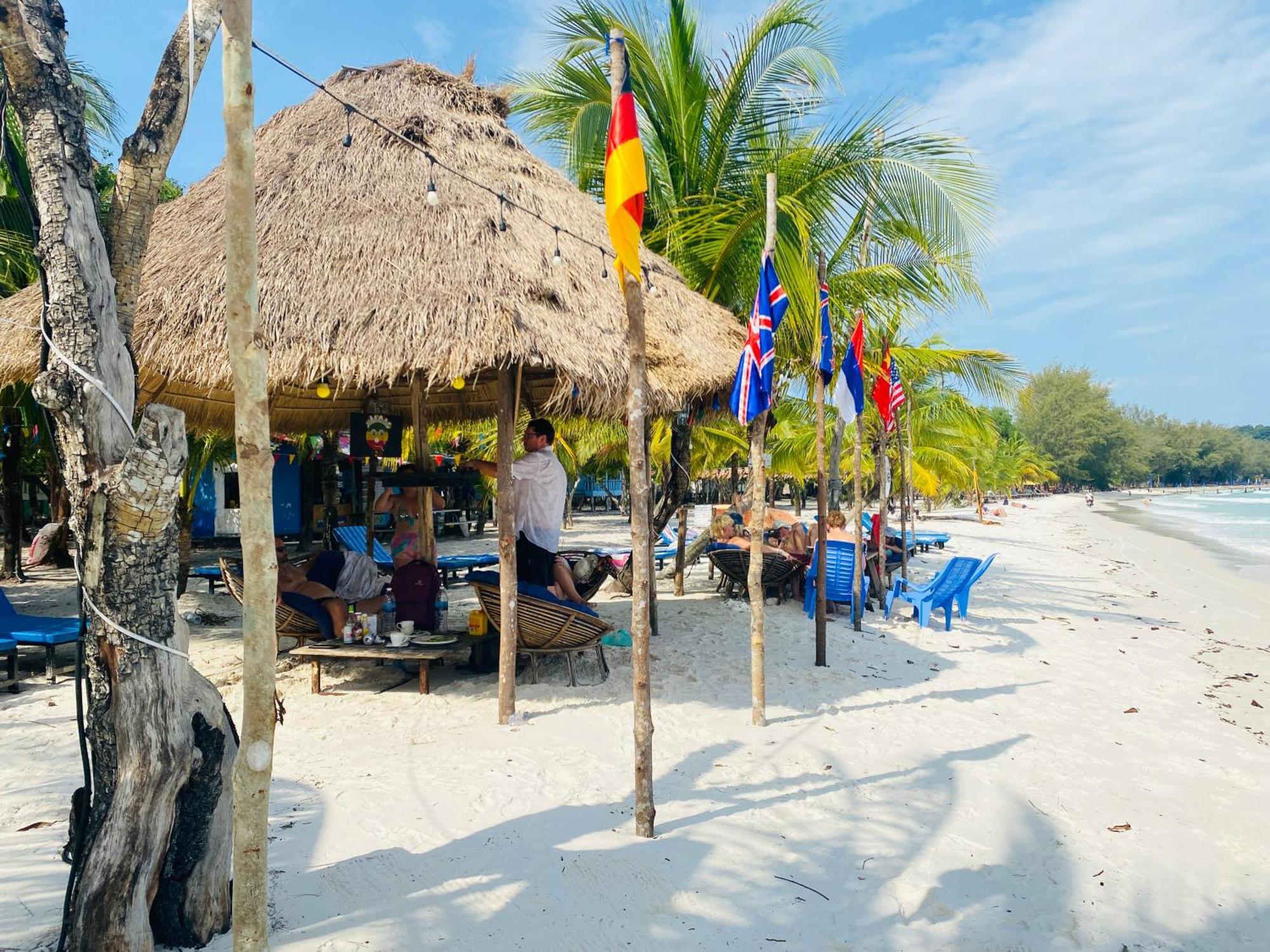 Koh Rong Beach Hostel And Bungalows Kaoh Touch Екстериор снимка
